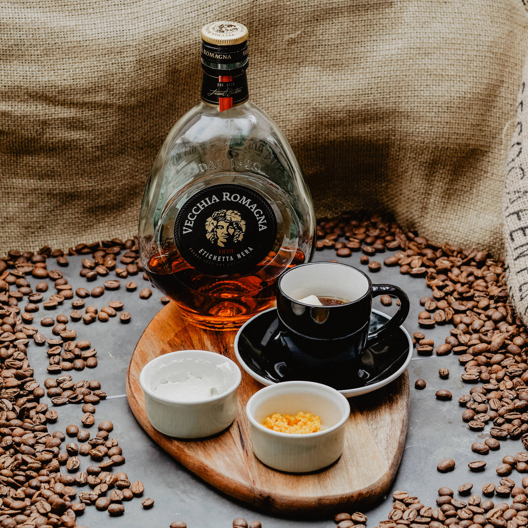 Vecchia Romagna and Cold Brew Cocktail Recipe