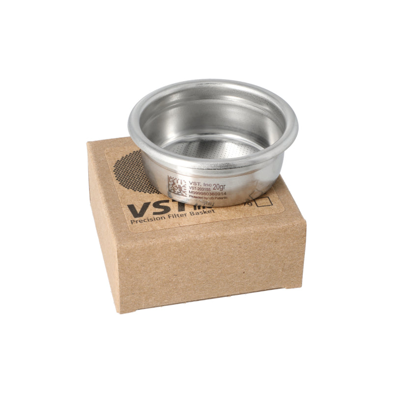VST PRECISION FILTER BASKET RIDGED 20 GRAM