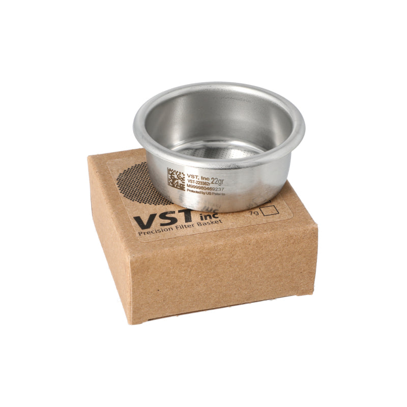 VST PRECISION FILTER BASKET RIDGELESS 22 GRAM